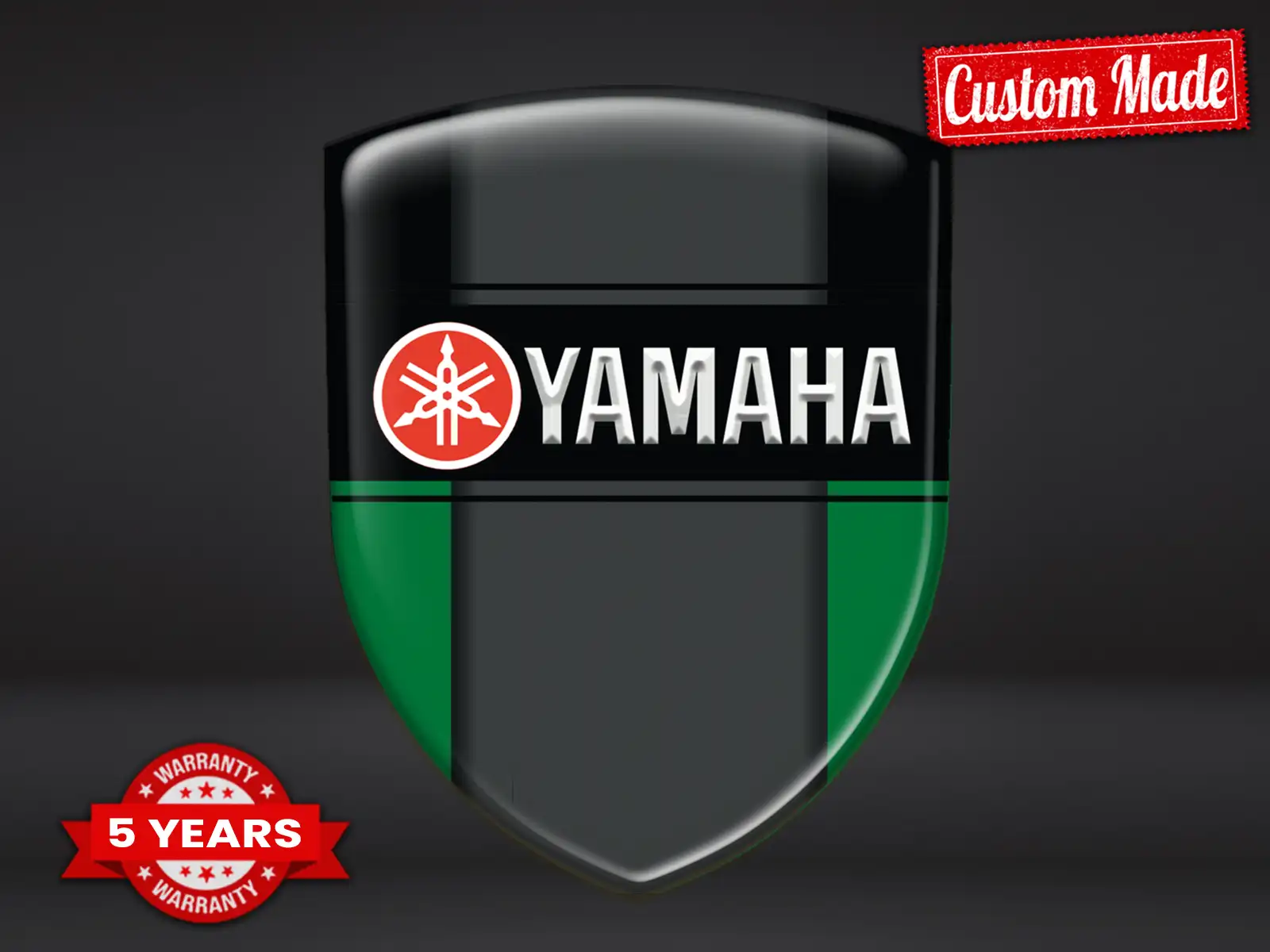 Yamaha Stickers dôme Époxy Édition Supérieure Dôme Premium